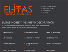 Tablet Screenshot of elitasmobilya.com